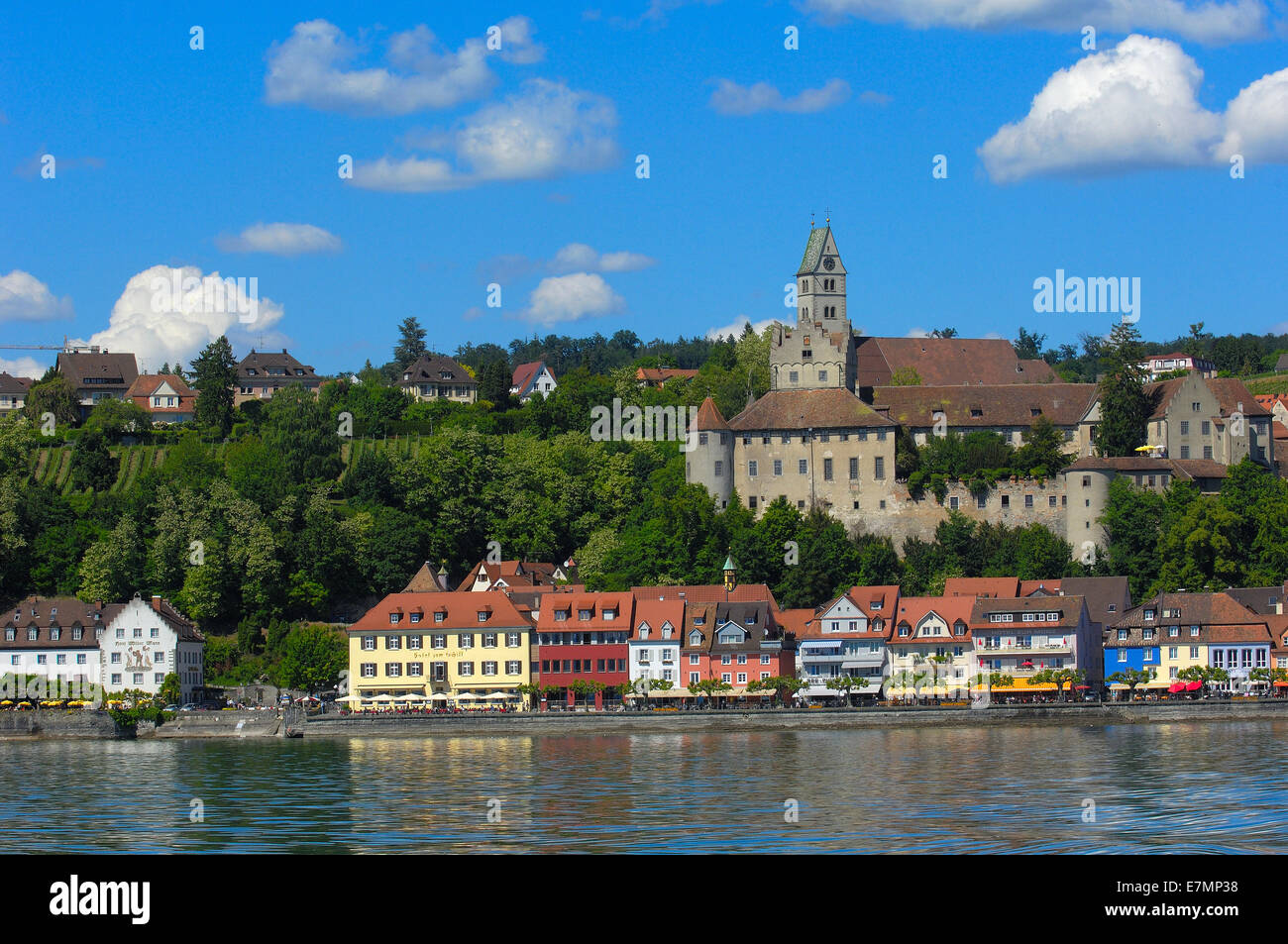 Meersburg, Castle, Lake Constance (Bodensee), BadenWuerttemberg