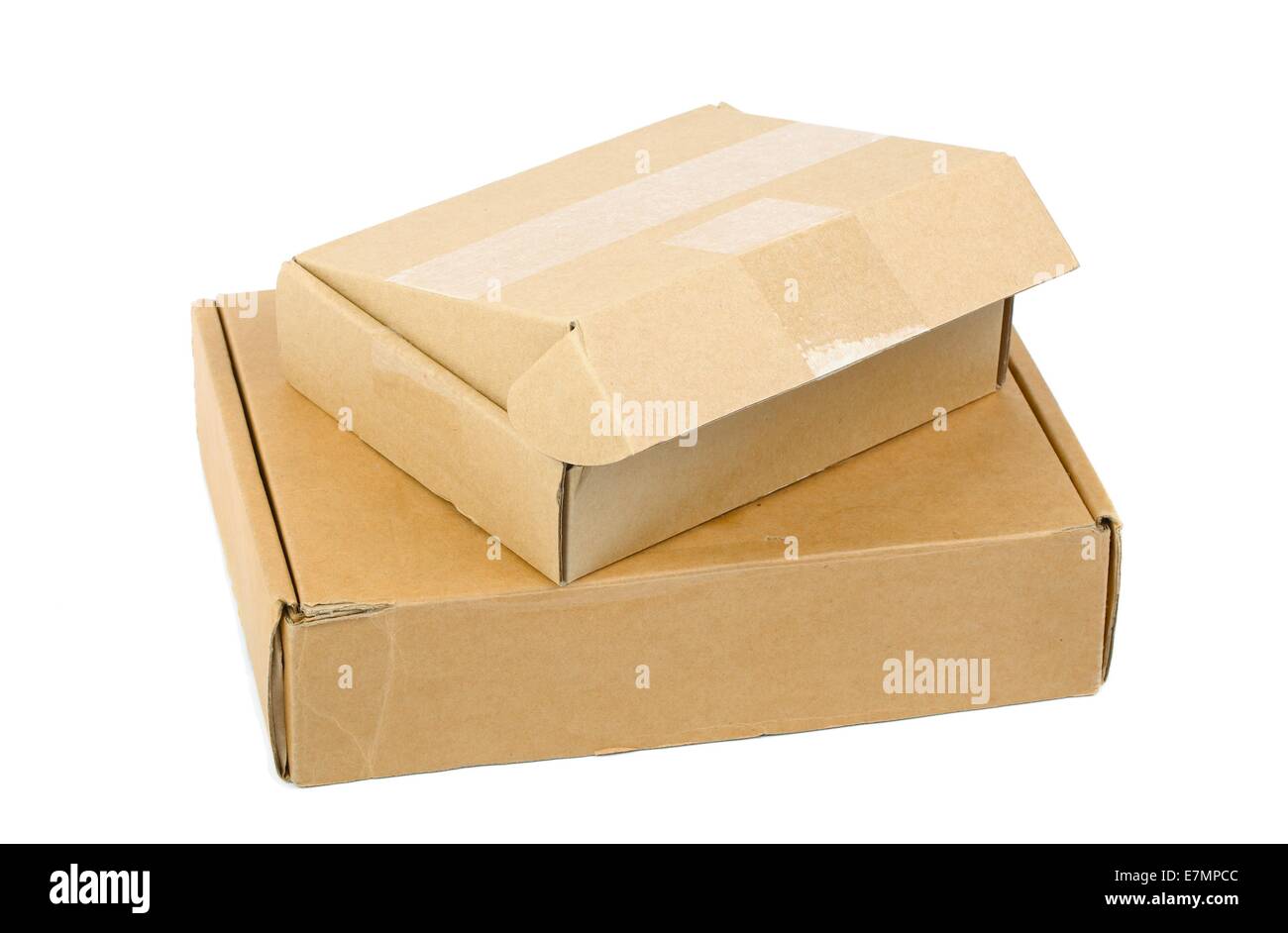 Cardboard Box Stock Photo