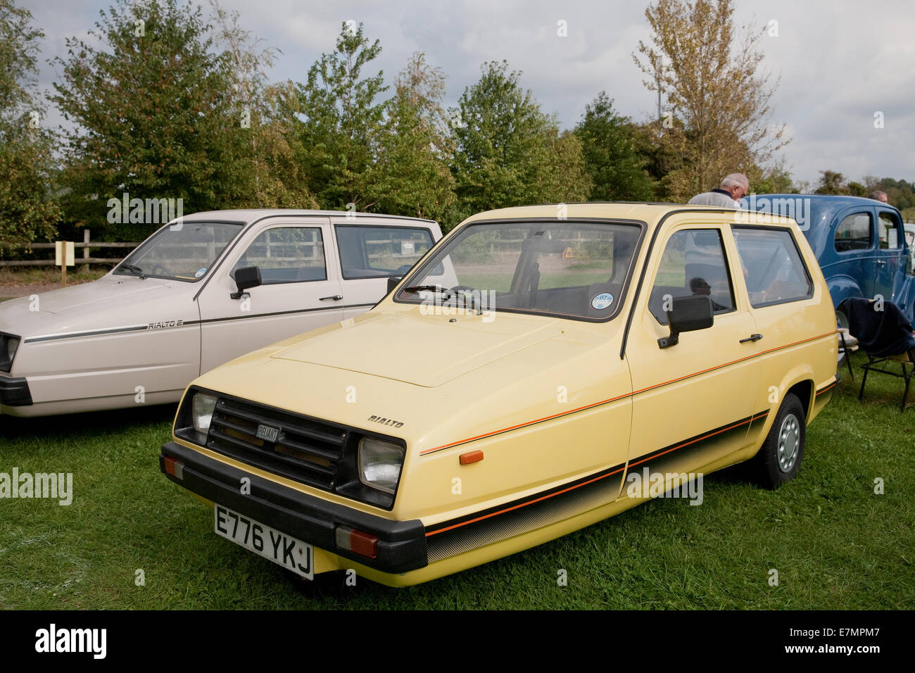 Reliant Rialto estate SE 848CC 1988 at the St Christopher's Hospice Classic Car Show which took place in Orpington, Kent Stock Photo