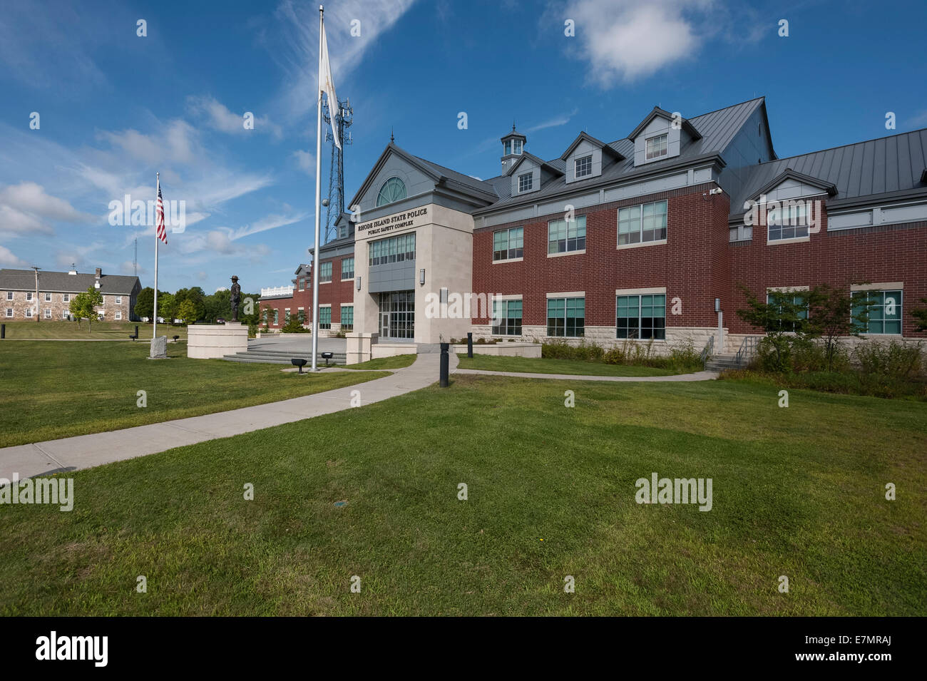 Rhode Island State Police Public Safety Complex located on Danielson