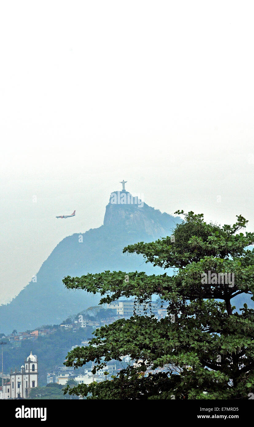 The Cristo Redentor Corcovado Rio de Janeiro Brazil Stock Photo