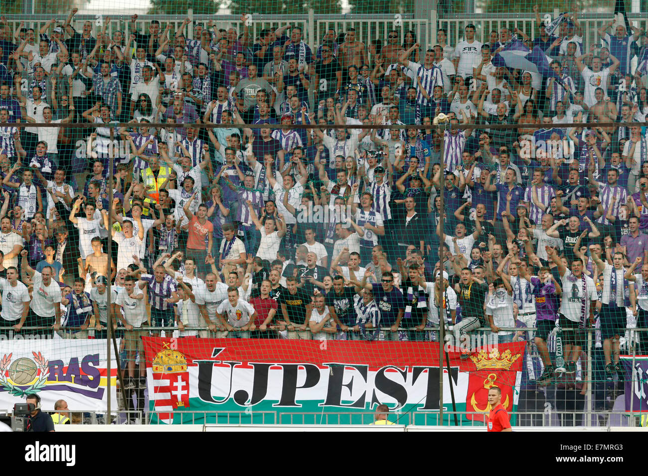 Ferencvarosi TC Vs. Sliema UEFA EL Football Match Editorial Stock Photo -  Image of field, international: 42376158