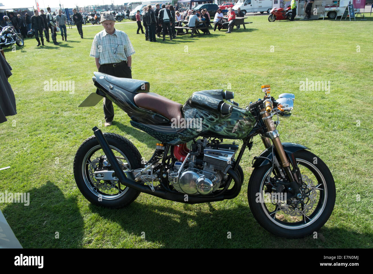 Suzuki cafe racer hi-res stock photography and images - Alamy