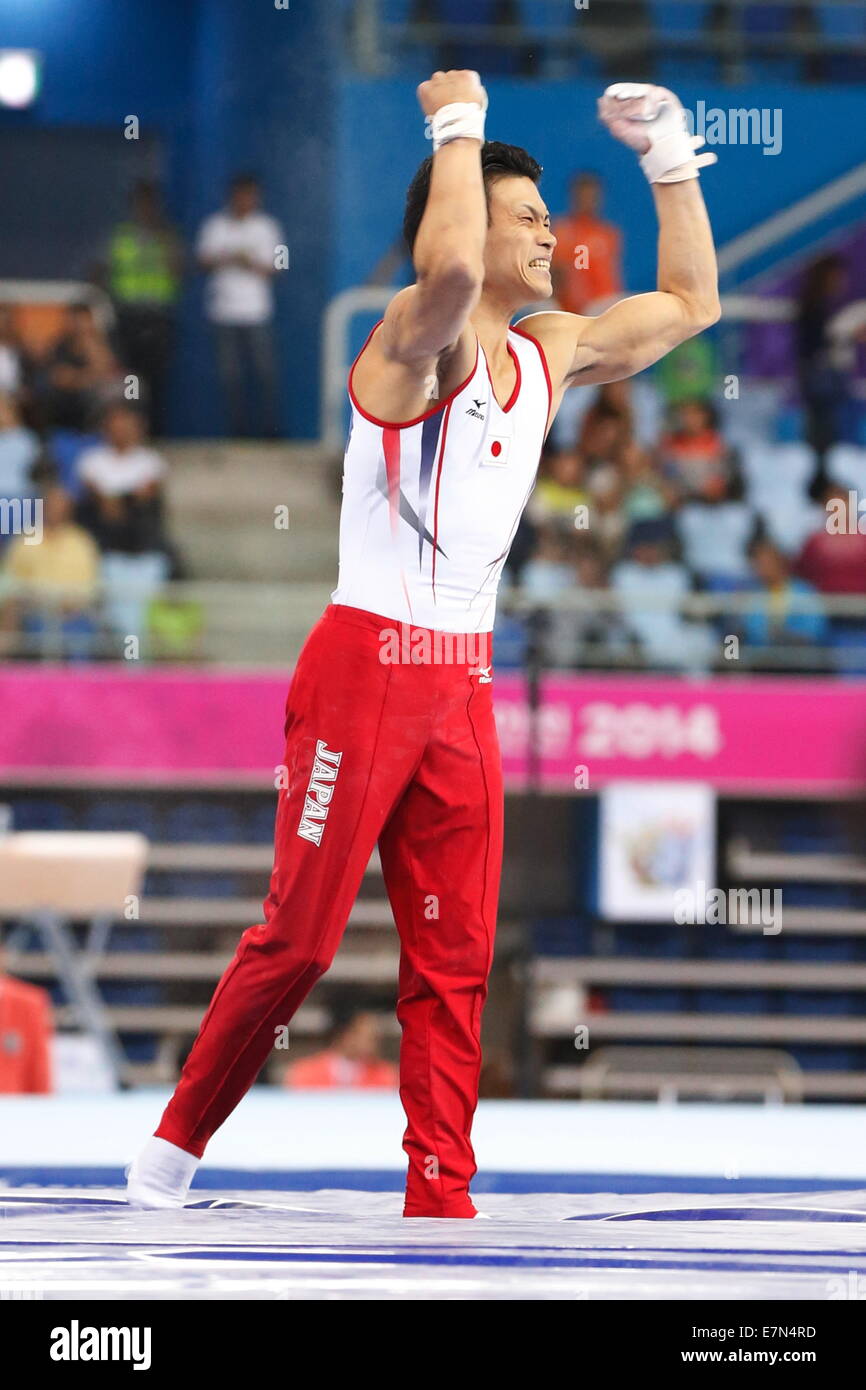 Incheon, South Korea. 21st Sep, 2014. Yusuke Saito (JPN) Artistic ...