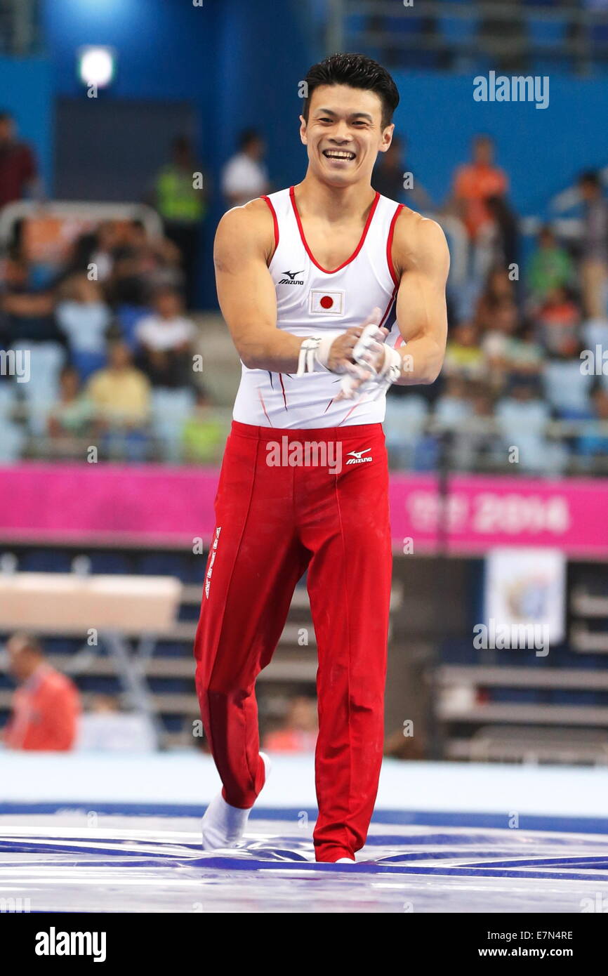 Incheon, South Korea. 21st Sep, 2014. Yusuke Saito (JPN) Artistic ...