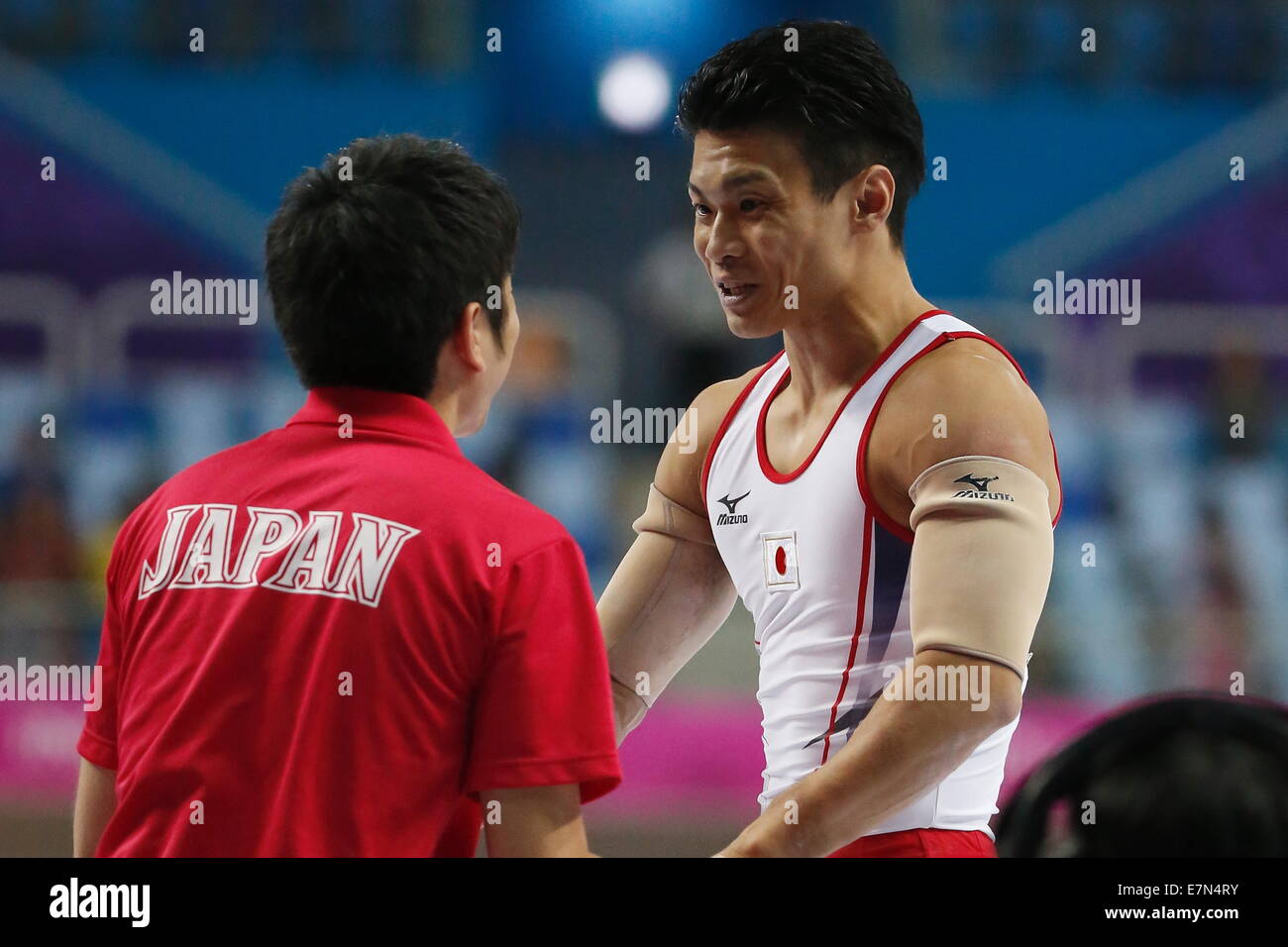 Incheon, South Korea. 21st Sep, 2014. Yusuke Saito (JPN) Artistic ...