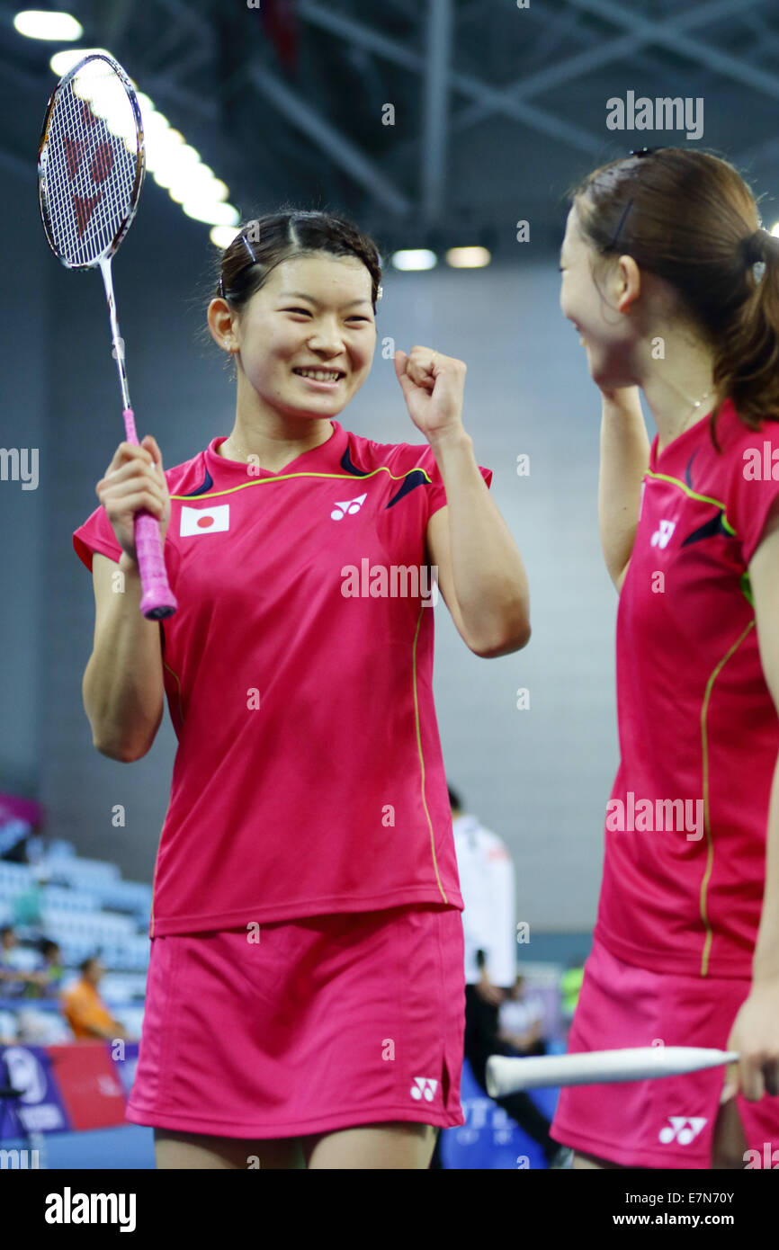 Incheon, South Korea. 21st Sep, 2014. Ayaka Takahashi (JPN) Badminton