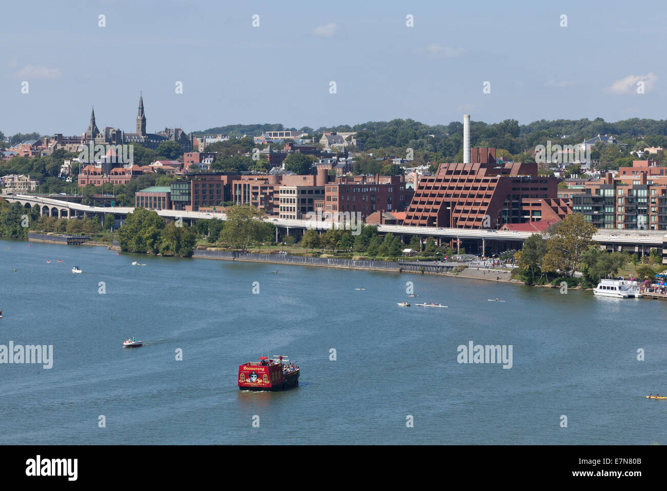Washington harbour, waterfront Washington, DC USA Stock Photo Alamy
