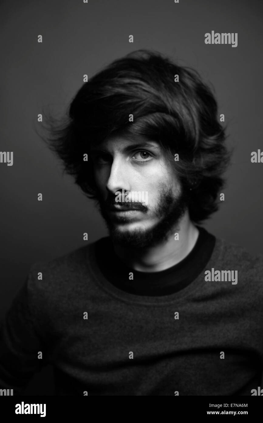 Portrait of a young man Stock Photo - Alamy