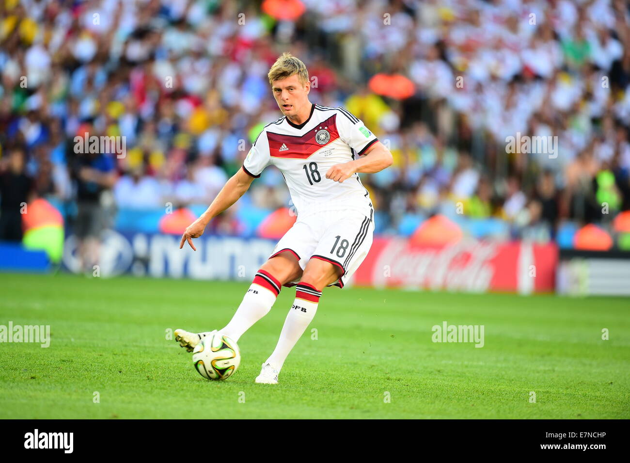 Toni KROOS. Argentina v Germany. Final. FIFA World Cup 2014 Brazil. Maracana Stadium, Rio. 13 July 2014. Stock Photo
