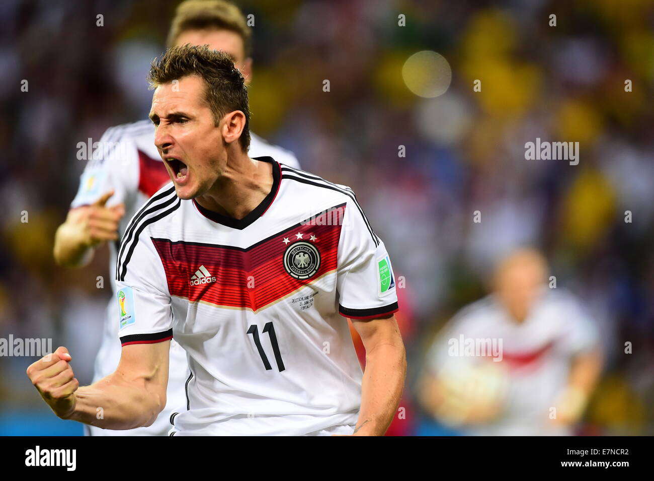 Miroslav Klose of Germany. Germany v Ghana, group match. FIFA World Cup 2014 Brazil. Castelao Stadium, Fortaleza. 21 June 2014. Stock Photo