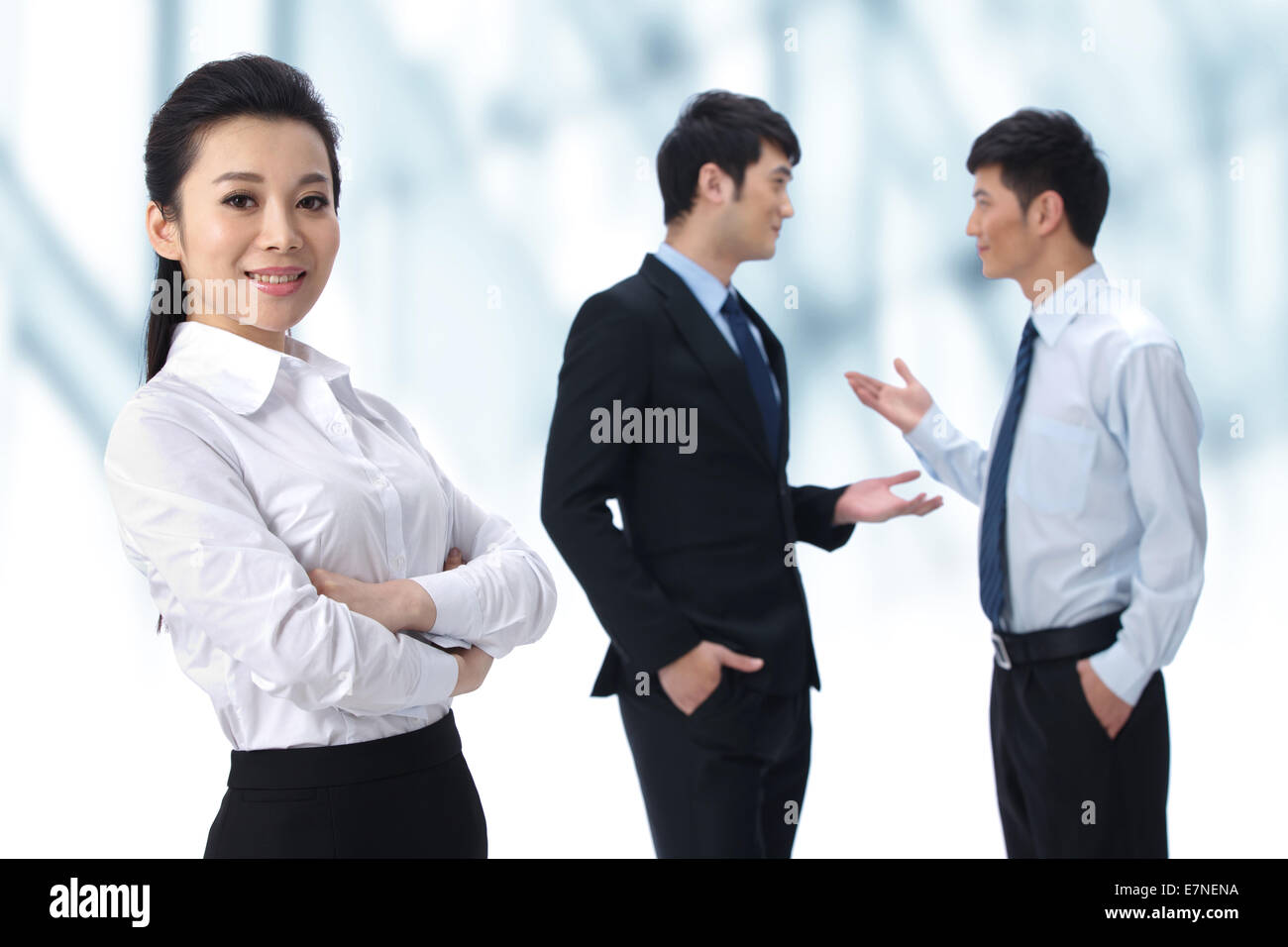 Portrait of business people Stock Photo - Alamy