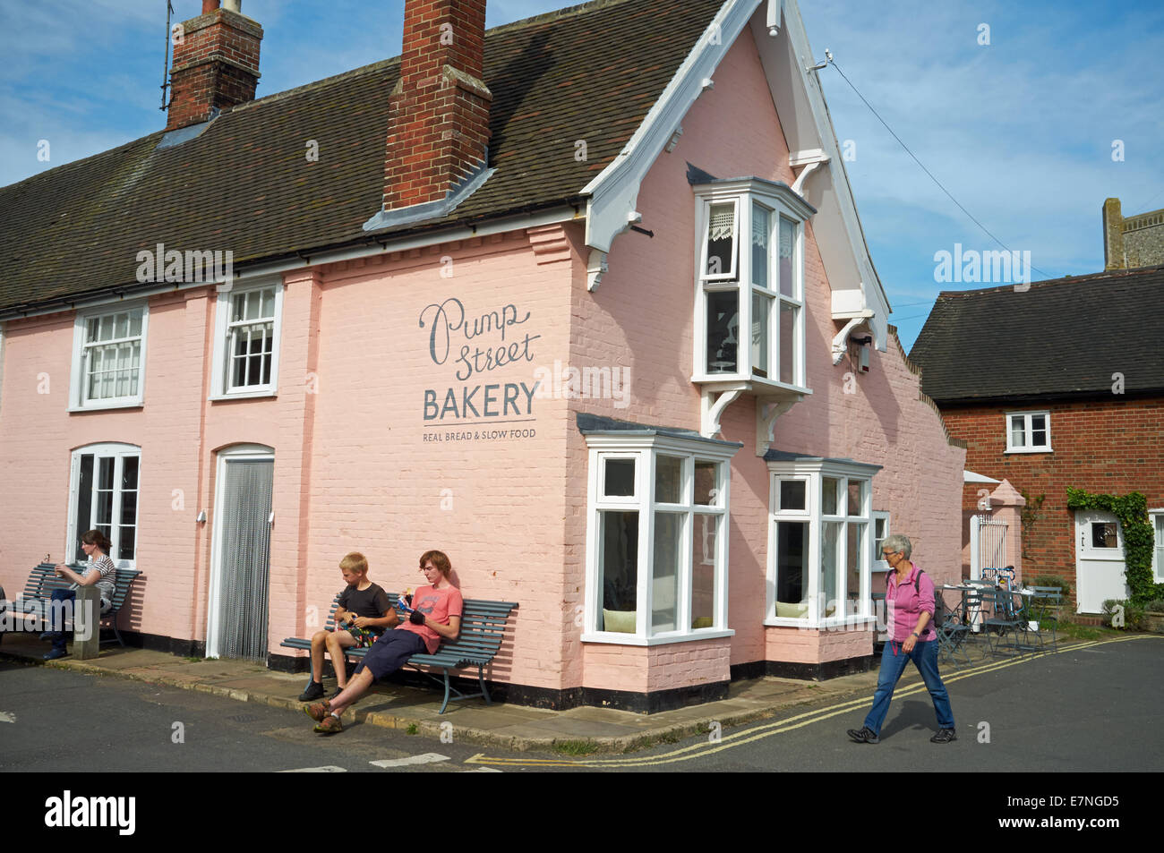 Pump Street Bakery Orford Suffolk UK Stock Photo