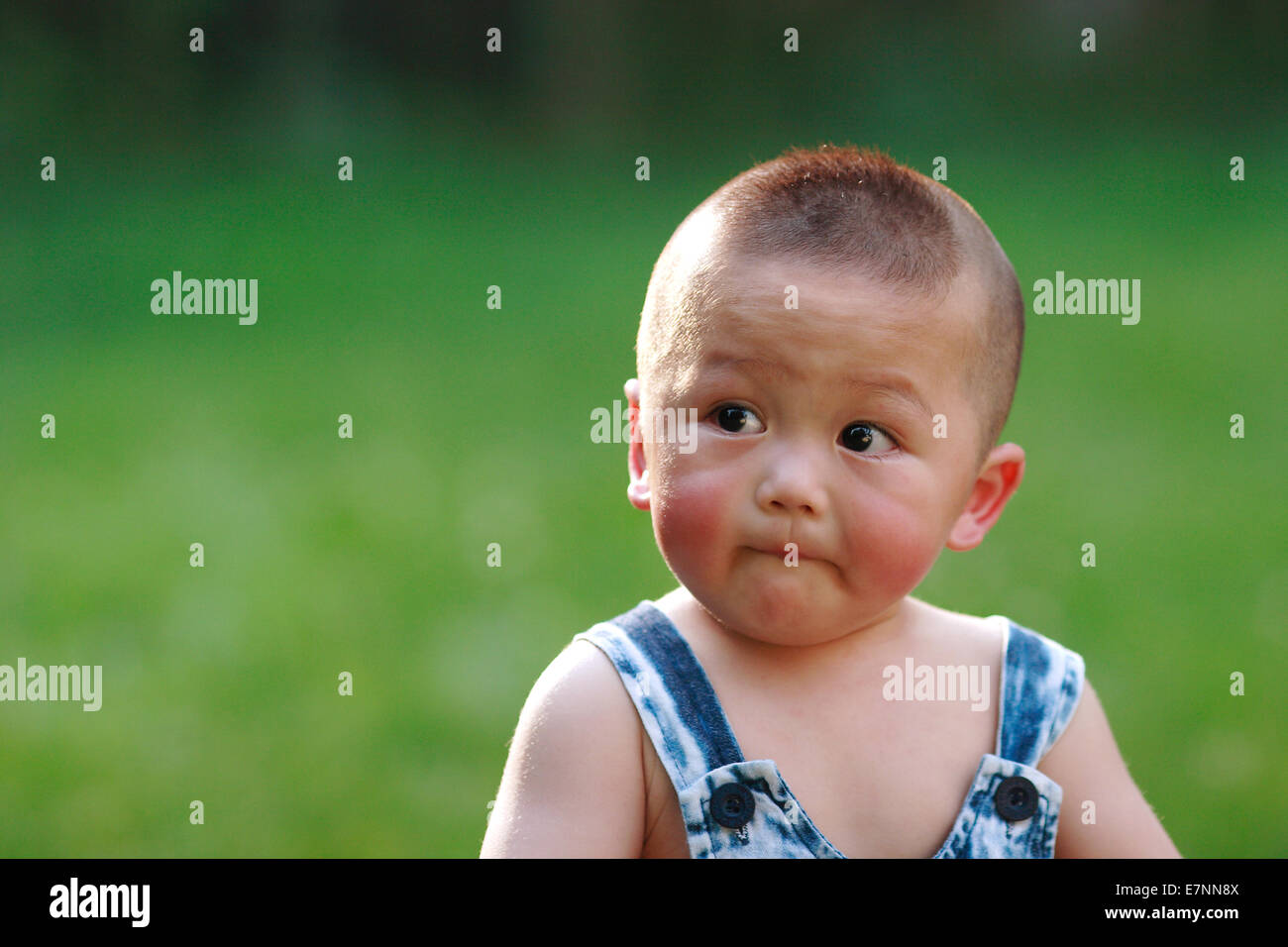 Portrait of a baby boy Stock Photo - Alamy