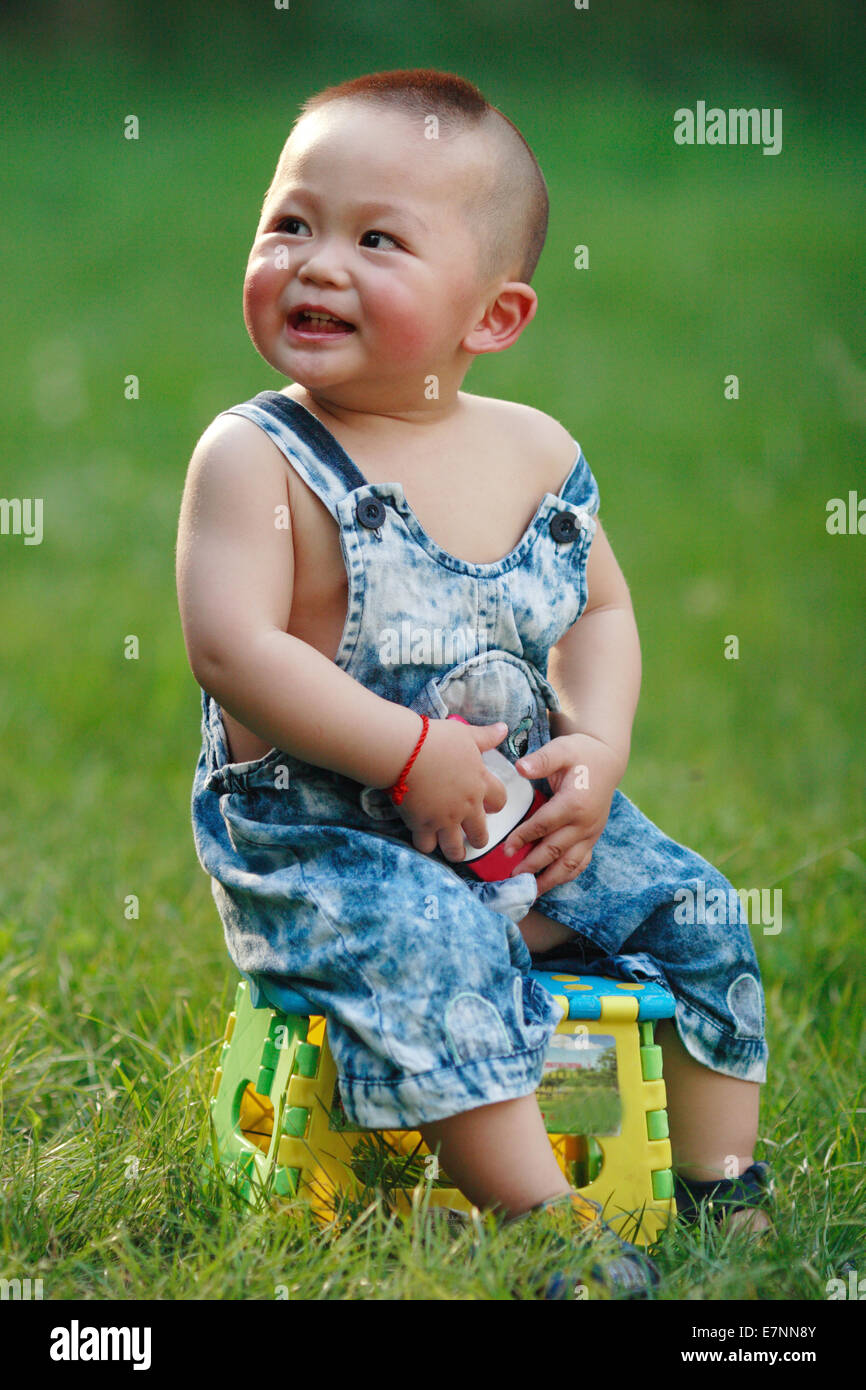 Portrait of a baby boy Stock Photo - Alamy