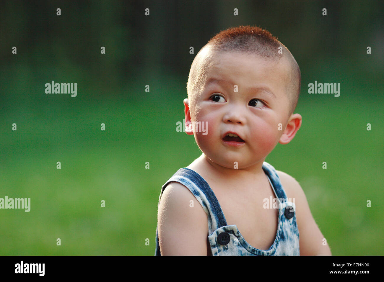 Portrait of a baby boy Stock Photo - Alamy