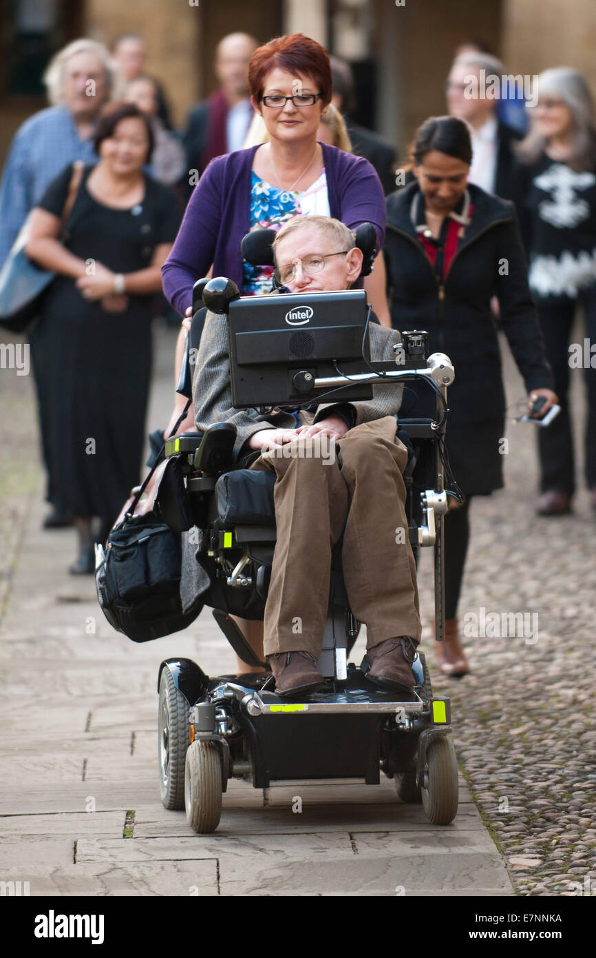 Steven Hawken Professor Stephen Hawking at the Premier of the biopic of his life ...