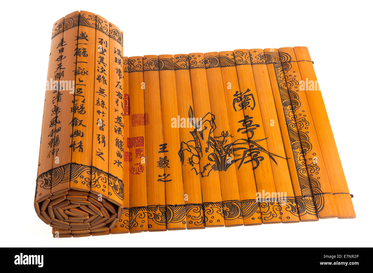 Bamboo slip hi-res stock photography and images - Alamy