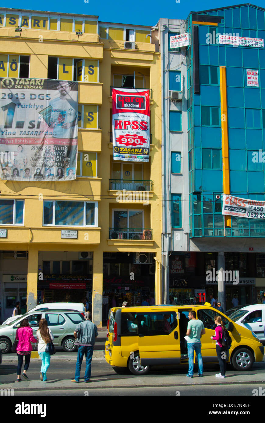 Sogutlu Cesme main street, Kadiköy district on Asian side, Istanbul, Turkey, Asia Minor Stock Photo