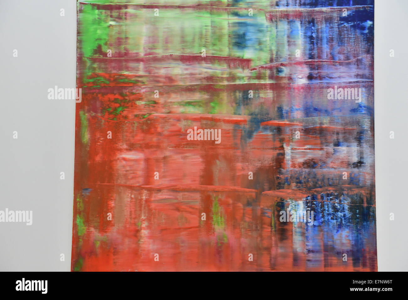 Richter, Gerhard Richter, painter, Basel, Fondation Beyeler, art, exhibit,  Switzerland, painting, pictures Stock Photo - Alamy