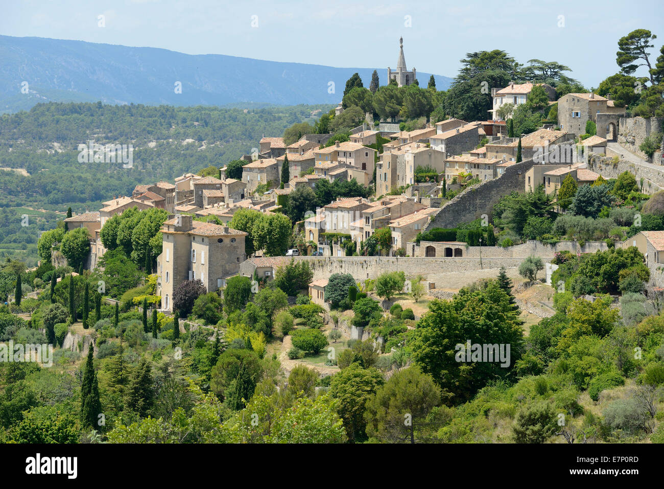 Europe, France, Provence-Alpes-Côte d'Azur, Provence, Vaucluse, department, Bonnieux, village Stock Photo