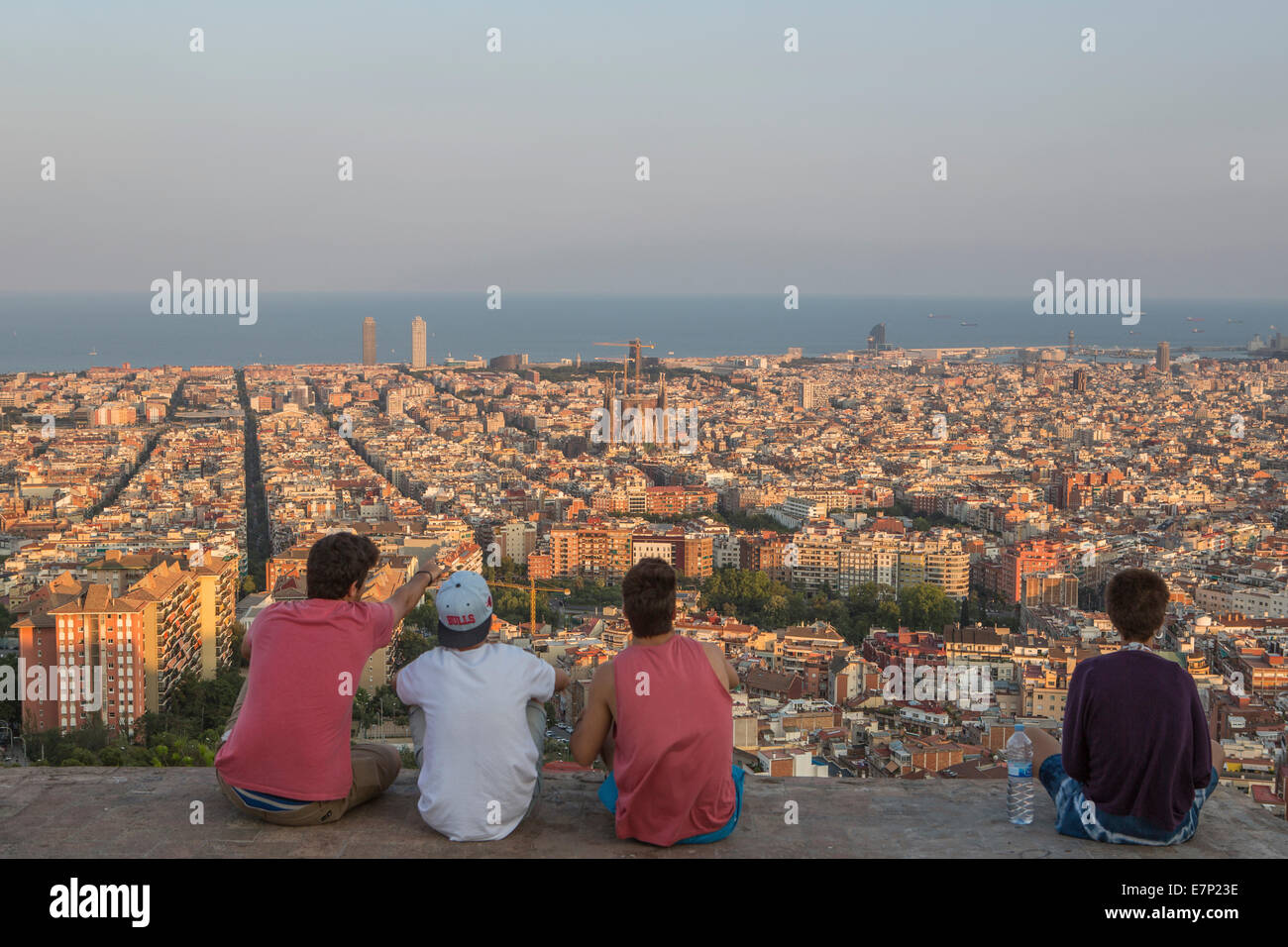 Download Barcelona City Landscape PNG
