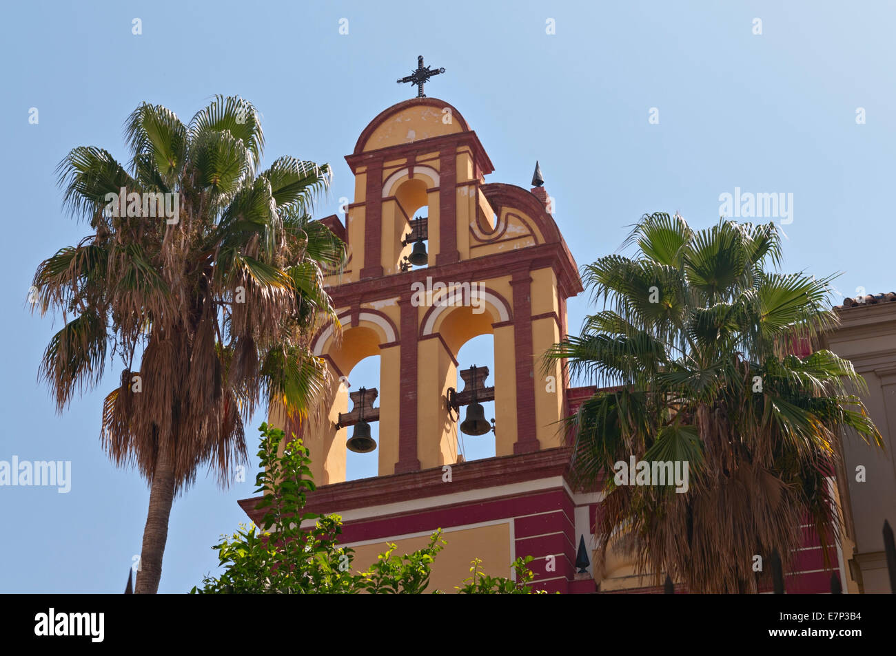 San Agustin Church Malaga Andalusia Spain Stock Photo