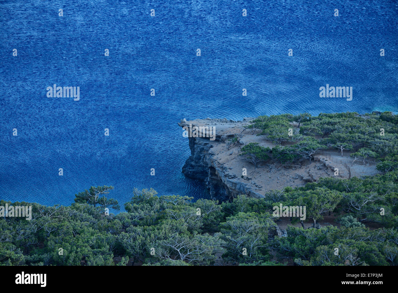 Europe, Greece, Greek, Crete, Mediterranean, island, Coast, Tris Ekklisies, landscape, sea, Stock Photo