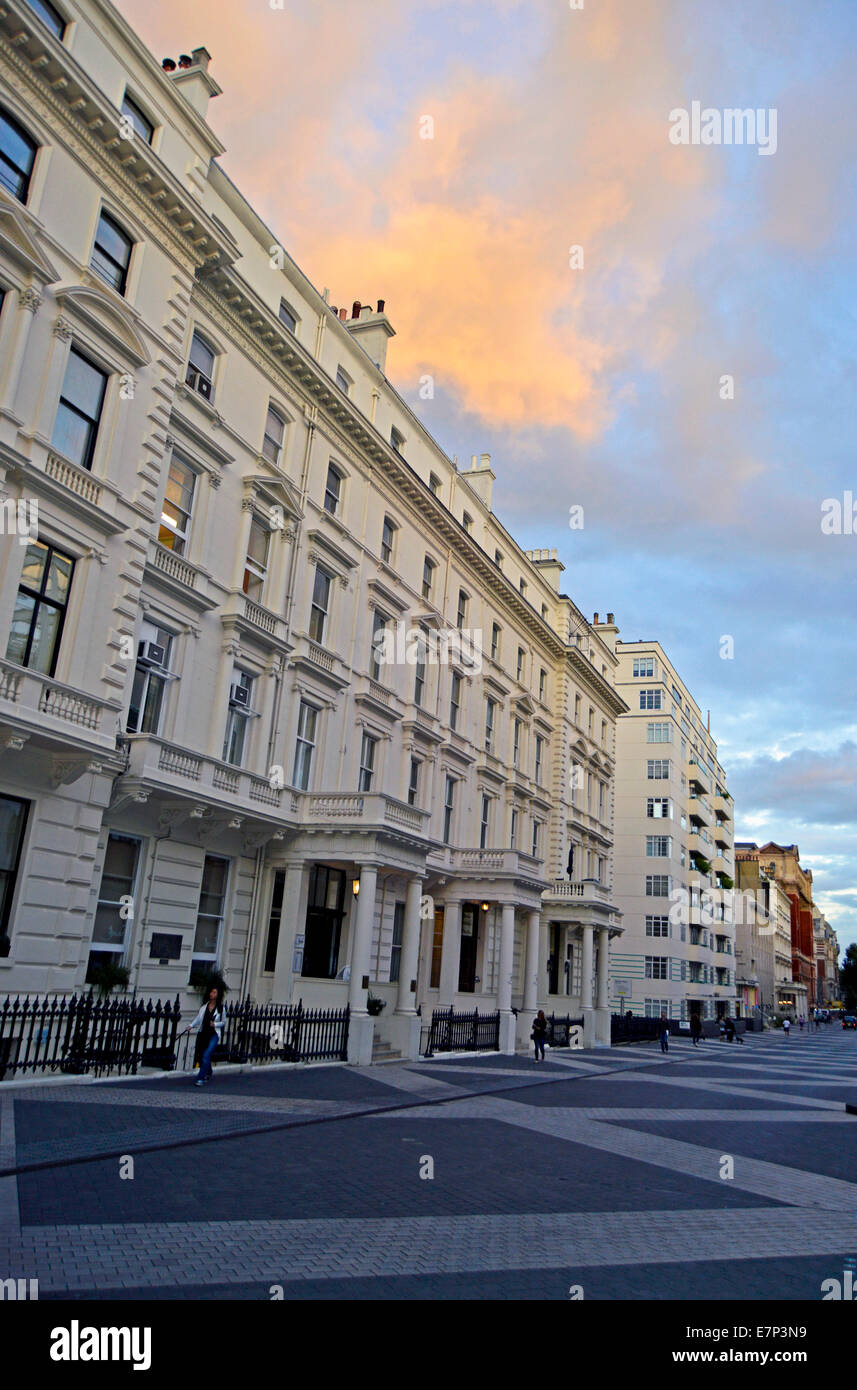Exhibition Road, South Kensington, Royal Borough of Kensington and Chelsea, London, England, United Kingdom Stock Photo