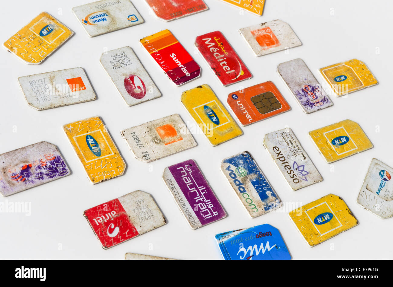 Sim card africa hi-res stock photography and images - Alamy