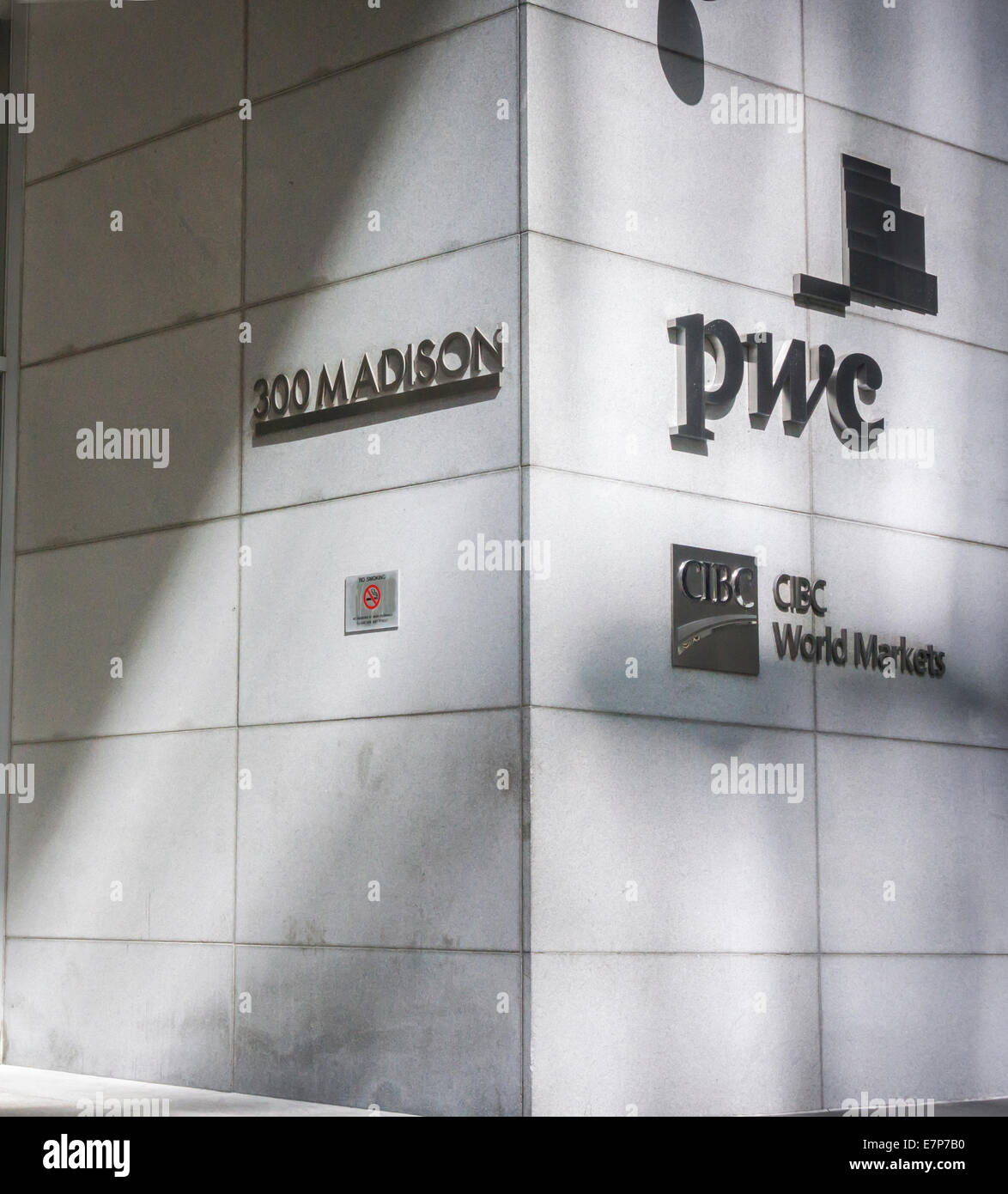 The New York offices of PricewaterhouseCoopers (PWC), the multinational