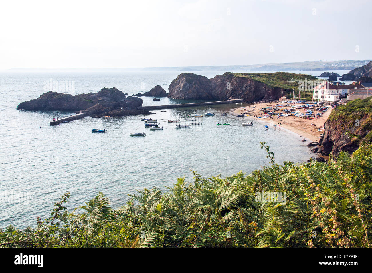Hope Cove, Kingsbridge, Devon, England, United Kingdom Stock Photo Alamy