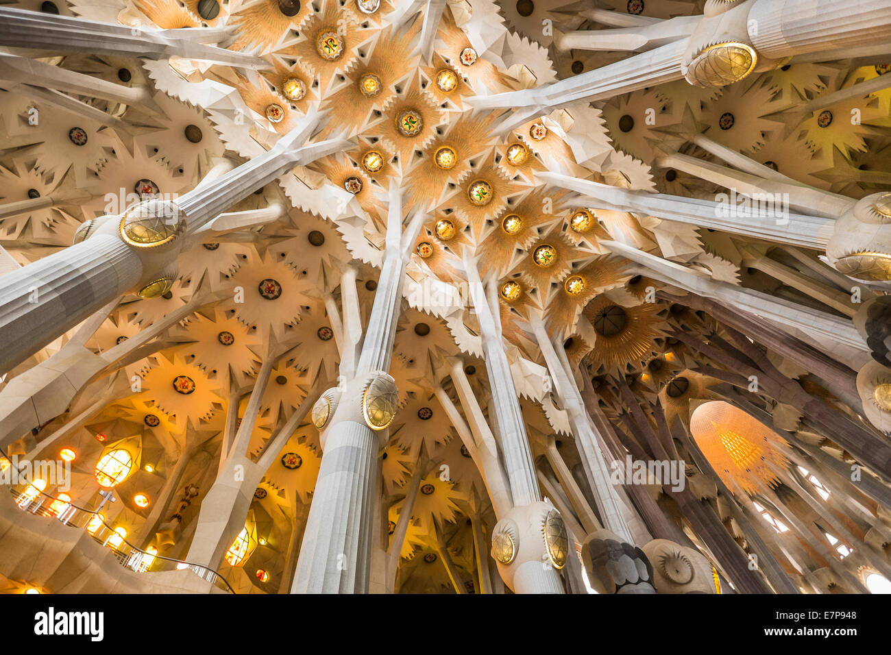Sagrada familia columns hi-res stock photography and images - Alamy