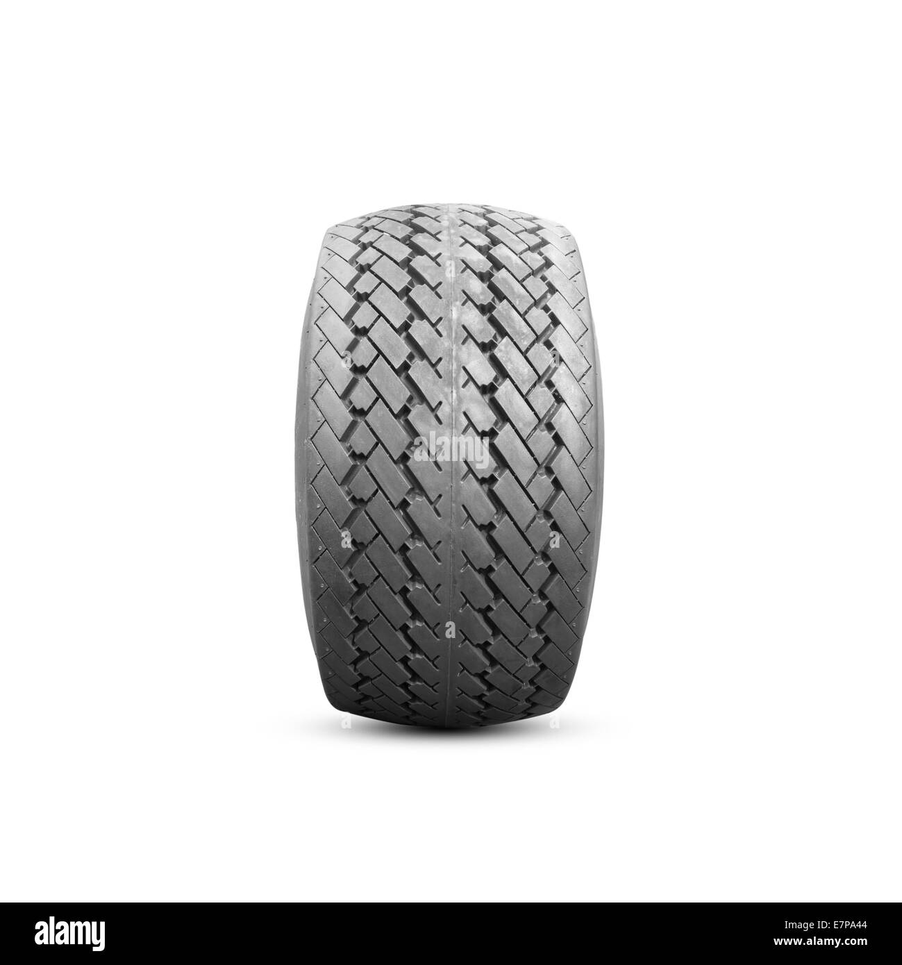 Black tire front tire isolated on white background Stock Photo Alamy