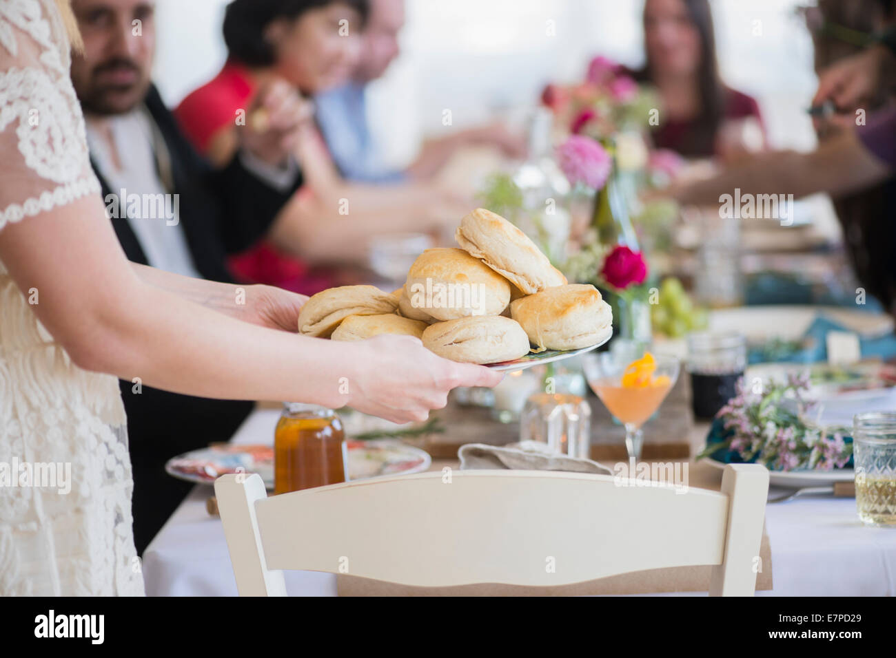 People having party Stock Photo
