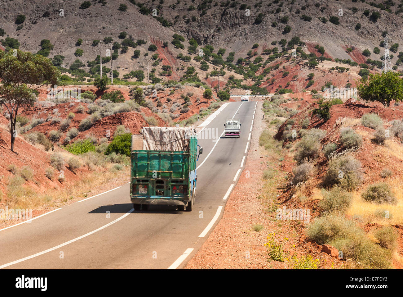 Montain road hi-res stock photography and images - Alamy