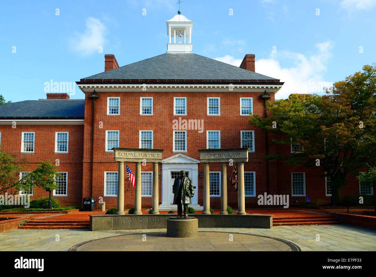 A statue of former US Supreme Court Justice Thurgood &hellip;