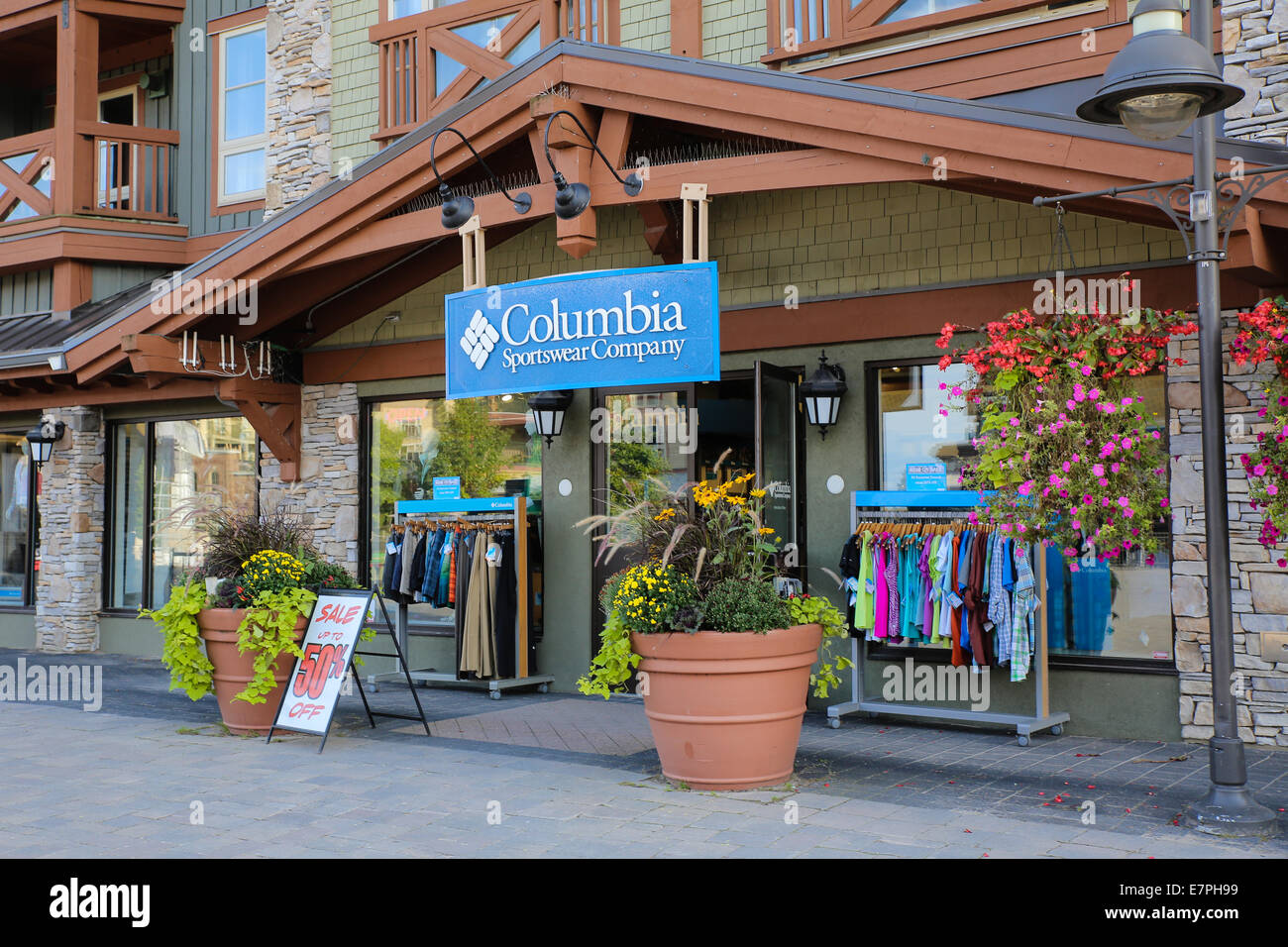 columbia sportswear store canada Stock Photo - Alamy
