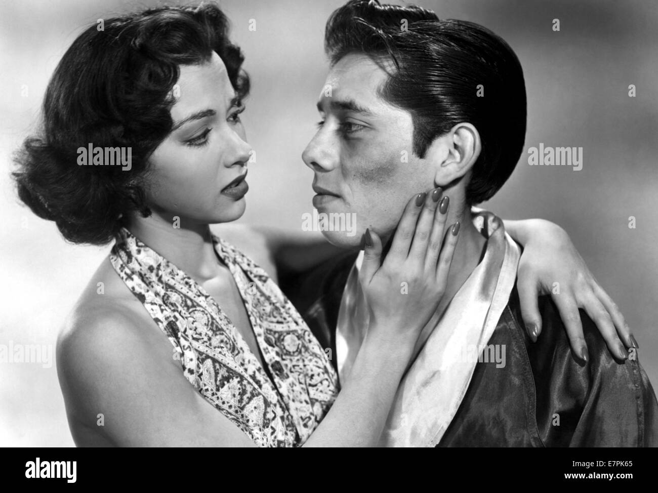 THE RING 1952 King Brothers Productions film with Rita Moreno and Lalo Rios Stock Photo