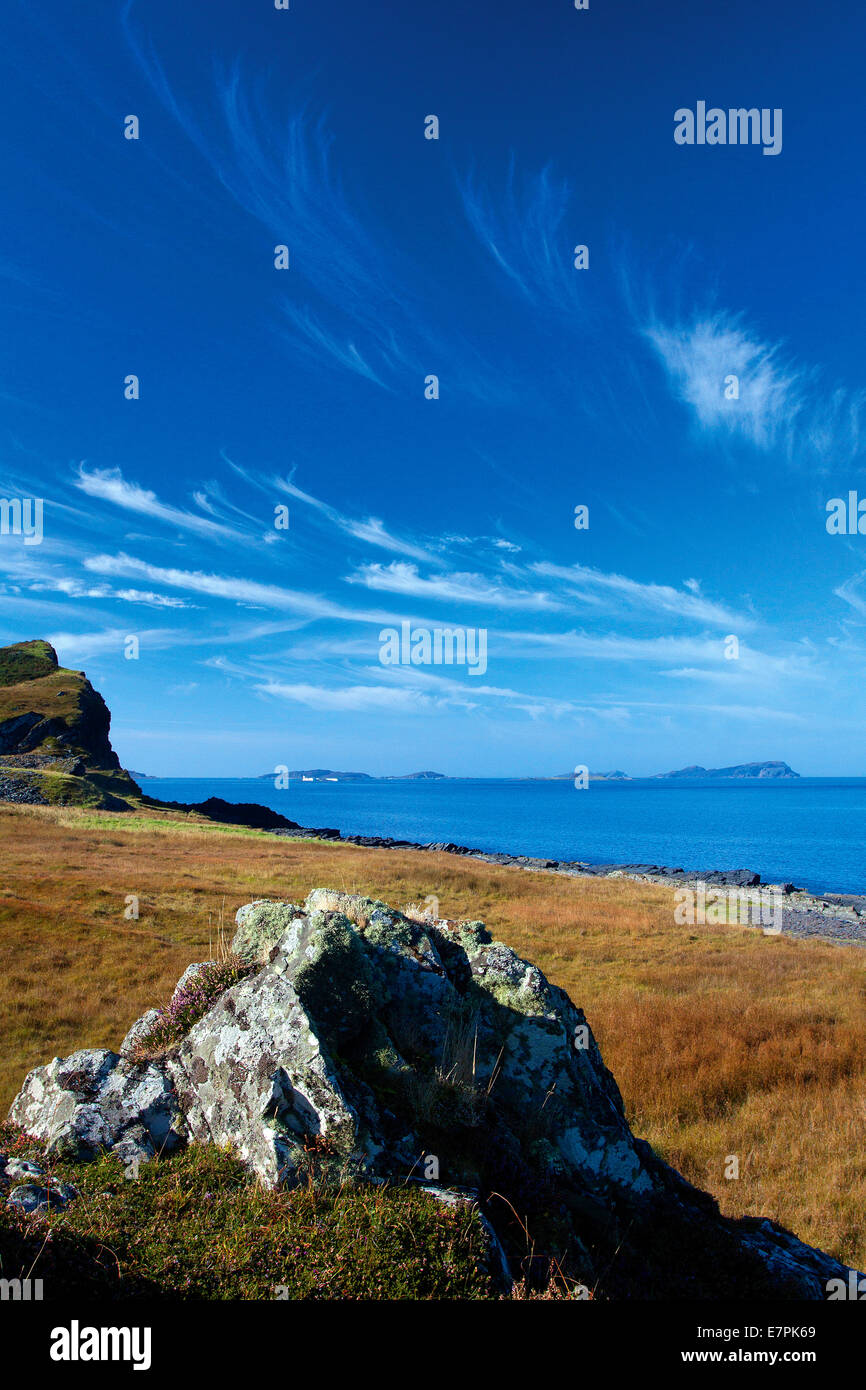 The Garvellachs from Luing, Argyll & Bute Stock Photo