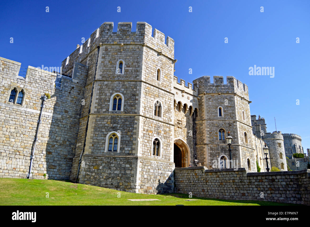 Windsor Castle, Royal Borough of Windsor and Maidenhead, Berkshire, England, United Kingdom Stock Photo