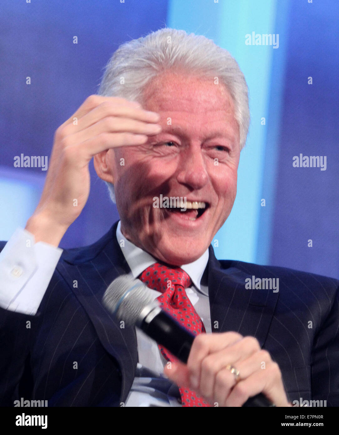 New York, New York, USA. 22nd Sep, 2014. BILL CLINTON attends the 2014 ...