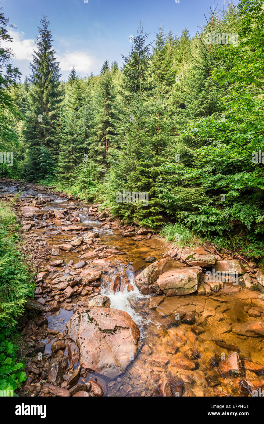 Beautiful landscape river mountain hi-res stock photography and images ...