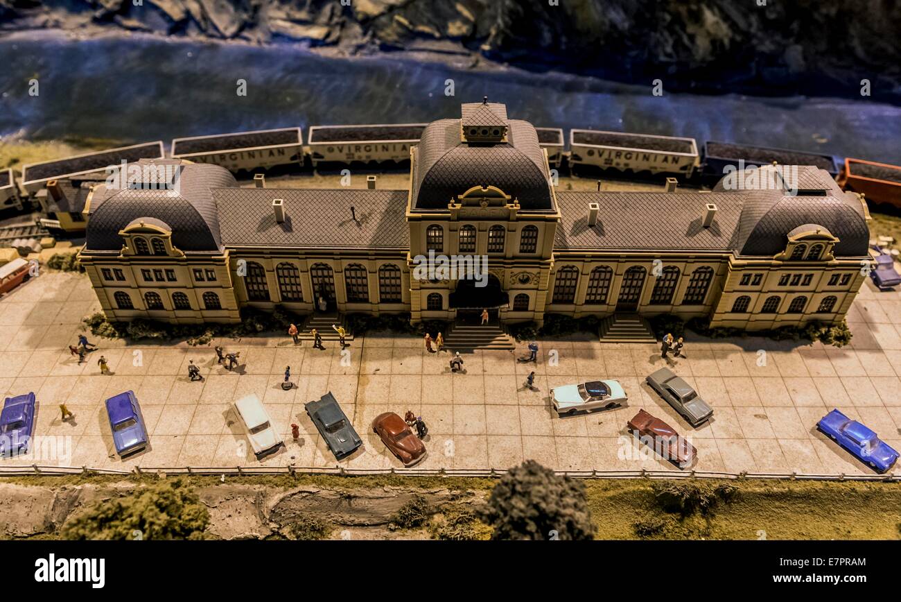 Flemington, New Jersey, USA. 22nd Sep, 2014. A scene from Northlandz, which is, according to the