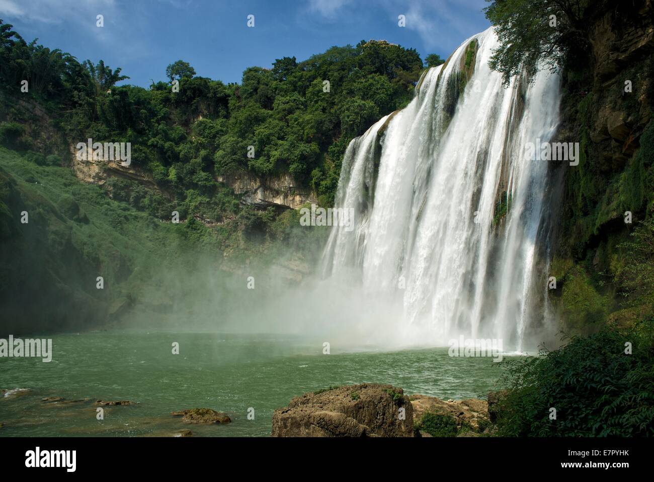 Huangguoshu Waterfall Baishui River Anshun City Guizhou Province China ...