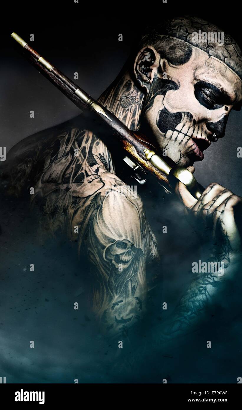 Rick genest 特大ポスター Carl rinsch rick genest movie poster usa hi-res stock