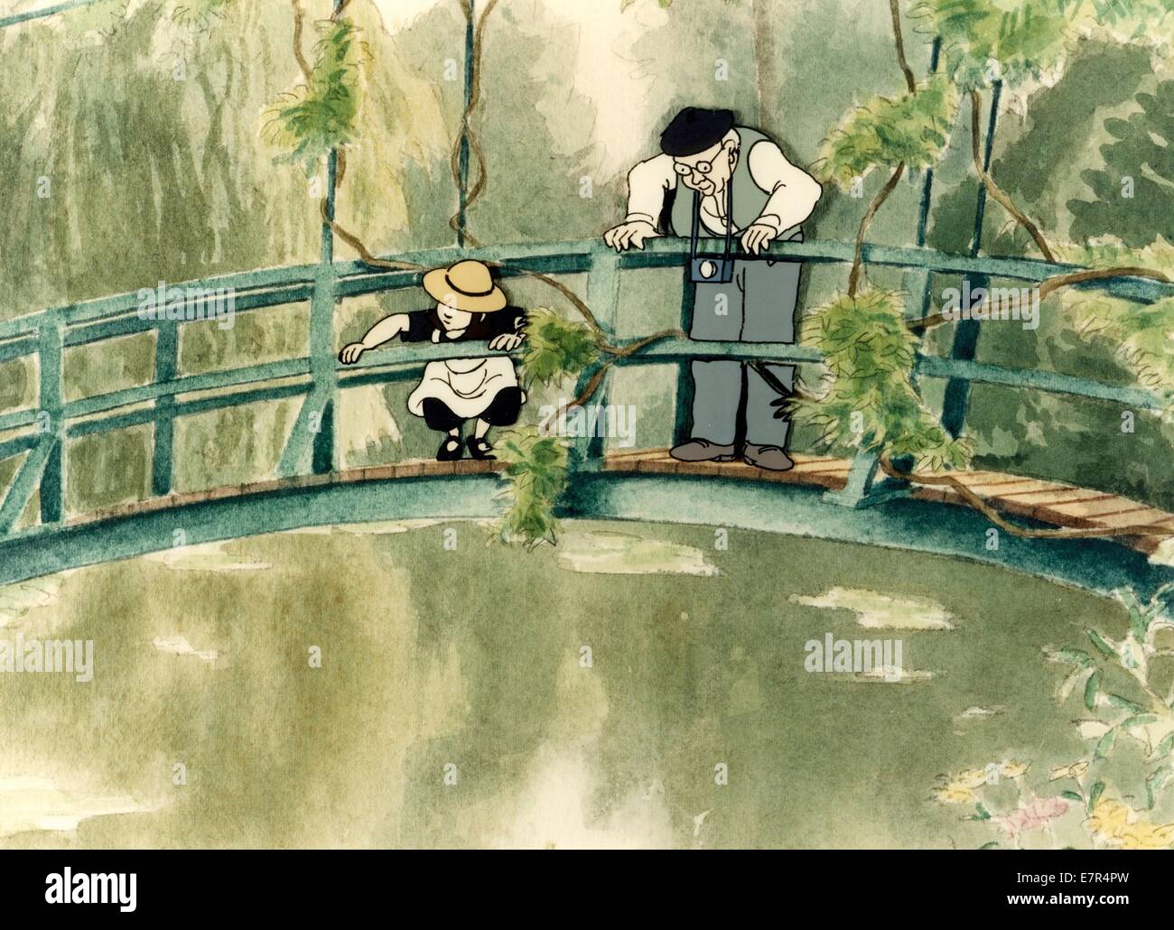 Linnea In Monet's Garden Hardcover Book By Cristina Bjork – Illustrated, Good Condition