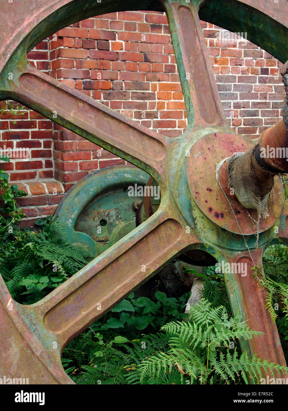 Large cast 2024 iron pulley