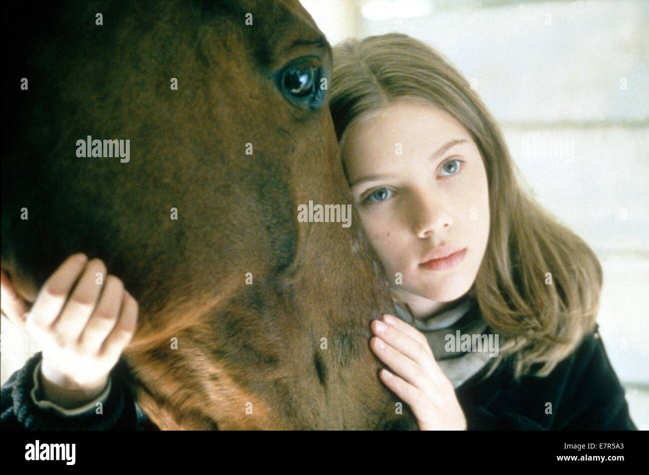 The horse whisperer scarlett johansson hires stock photography and