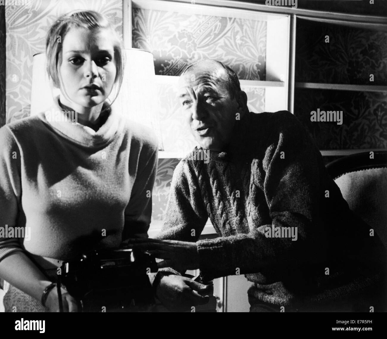 Bunny Lake Is Missing Year : 1965 UK Director : Otto Preminger Carol Lynley, Noel Coward Stock Photo